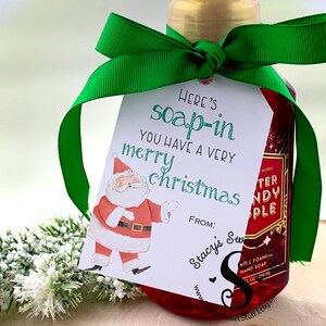 Secret Santa Gift Tag Poem JPG File - Etsy Canada