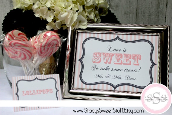 Dessert, Candy Buffet Sign, Custom, DIY, Printable Il_570xn