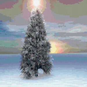 The Christmas Tree Counted Cross Stitch Pattern