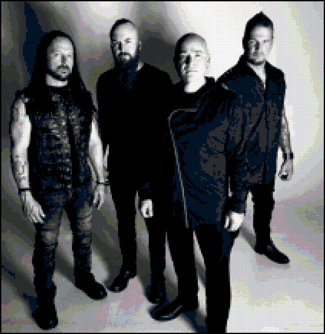 Full Coverage Disturbed Band Cross Stitch Pattern for Intermediate ...