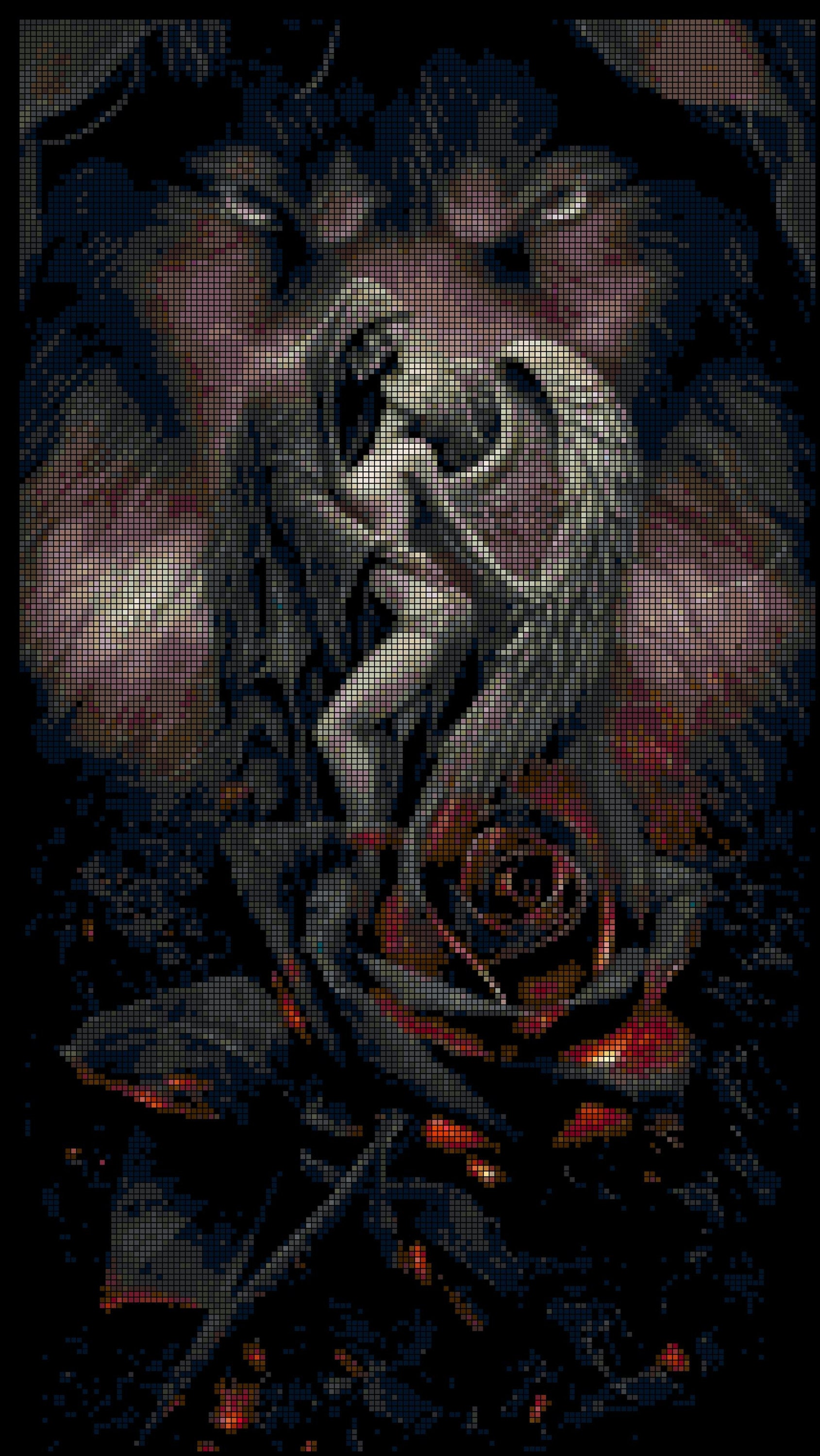 Wolf, Demon & Angel Full Coverage Cross Stitch Pattern - Etsy Canada