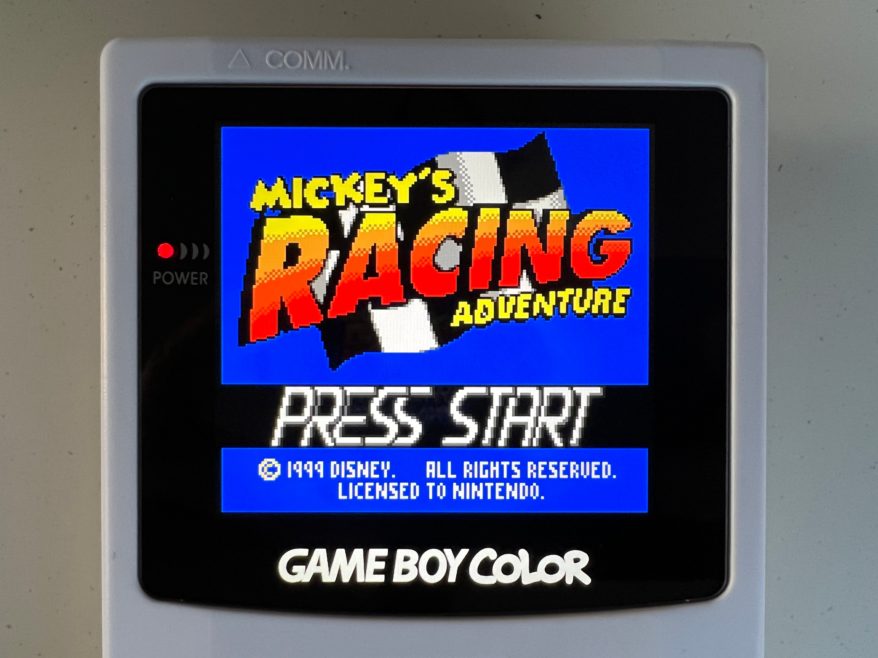 Mickey's Racing Adventure - Nintendo Gameboy Color Game - Etsy