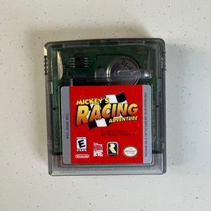 Mickey&#39;s Racing Adventure - Nintendo Gameboy Color Game