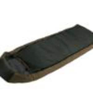 May include: A dark green and brown camera shoulder strap. The strap is rectangular and padded for comfort. The strap is designed to distribute the weight of the camera evenly across the shoulder.