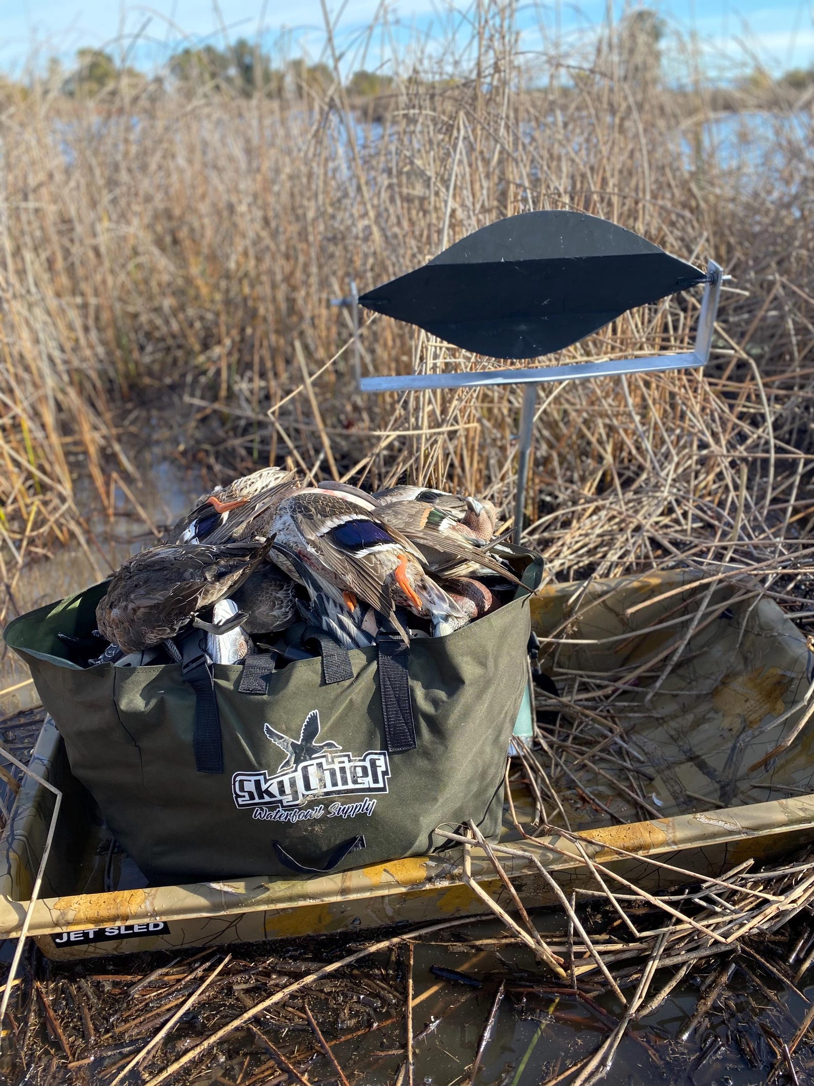 Wind Driven Spinning Wing Duck Decoy Blade Style - Etsy