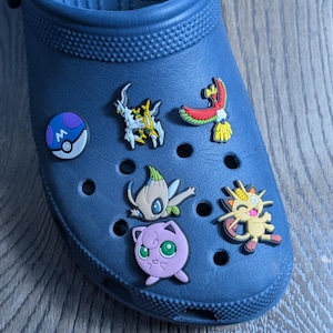 Charms sandale inspirés d animé japonais, pendentif de chaussure, breloque pour chaussure