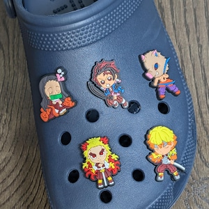 Charms sandale inspirés d animé japonais, pendentif de chaussure, breloque pour chaussure
