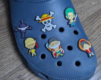 Japanese anime-inspired sandal charms, shoe pendant, shoe charm