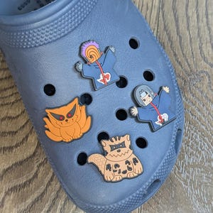 Charms sandale inspirés d animé japonais, pendentif de chaussure, breloque pour chaussure