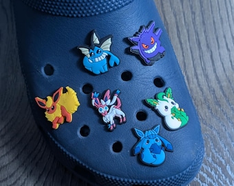 Japanese anime-inspired sandal charms, shoe pendant, shoe charm