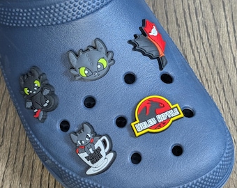 Dragon inspired sandal charms, shoe pendant, shoe charm