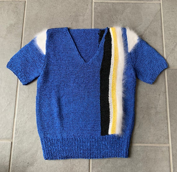 Vintage 1980’s sweater, vintage 80’s short sleeve