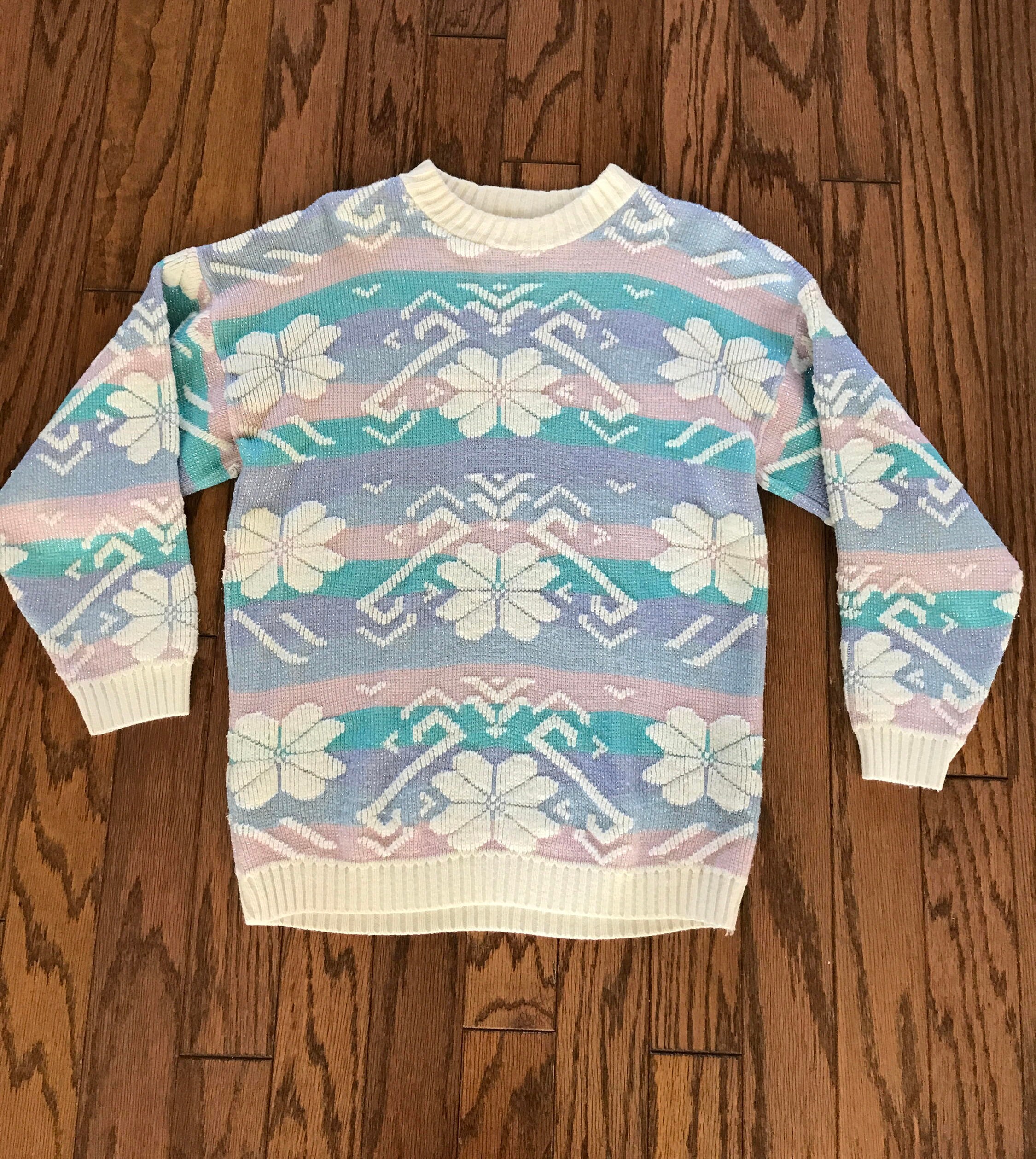 Vintage pastel sweater sale