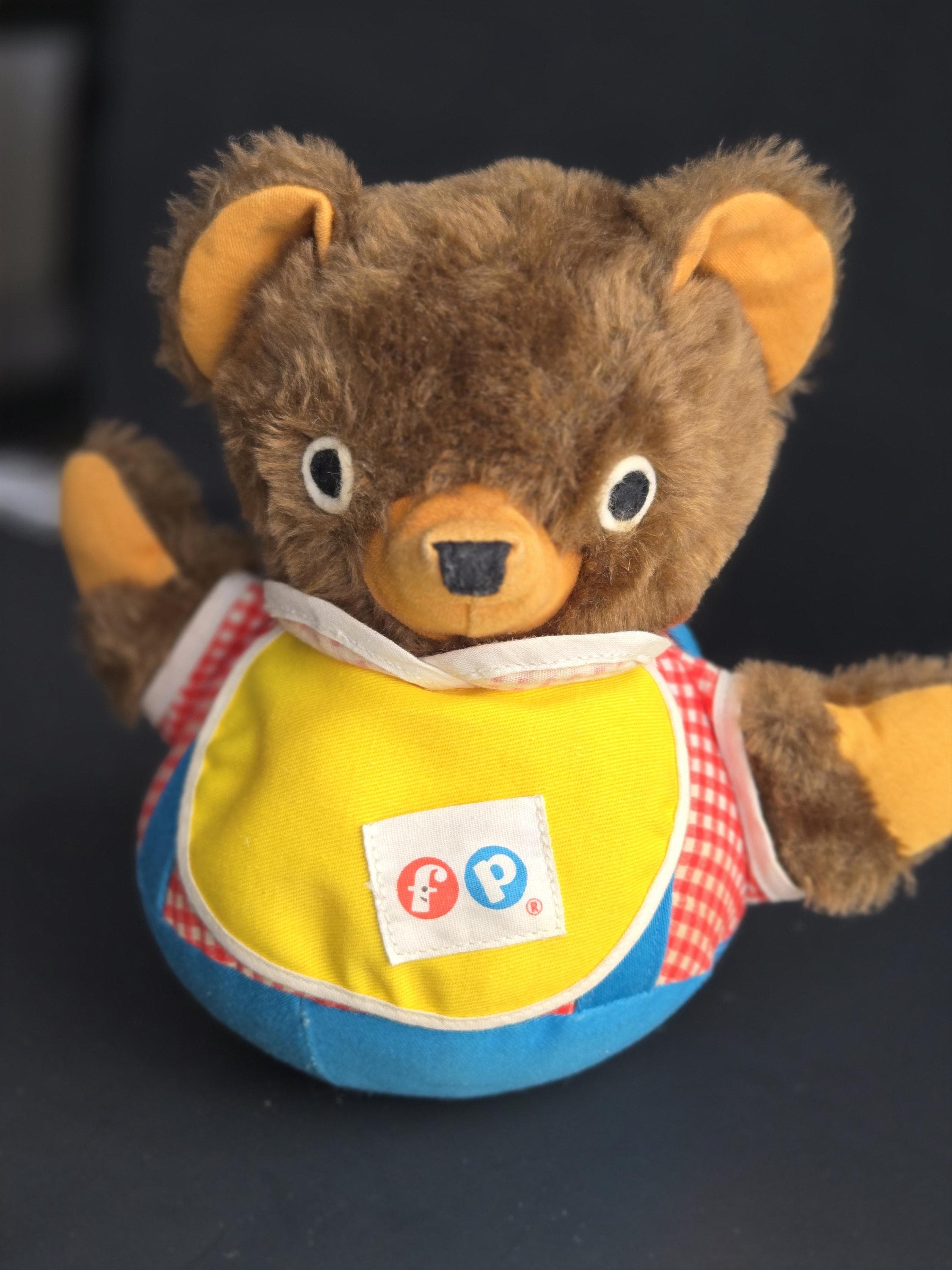 Roly poly bear toy - Etsy 日本