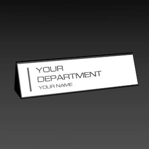 Custom Desk Name Plate, Custom Name Sign, Name Sign, Desk Sign