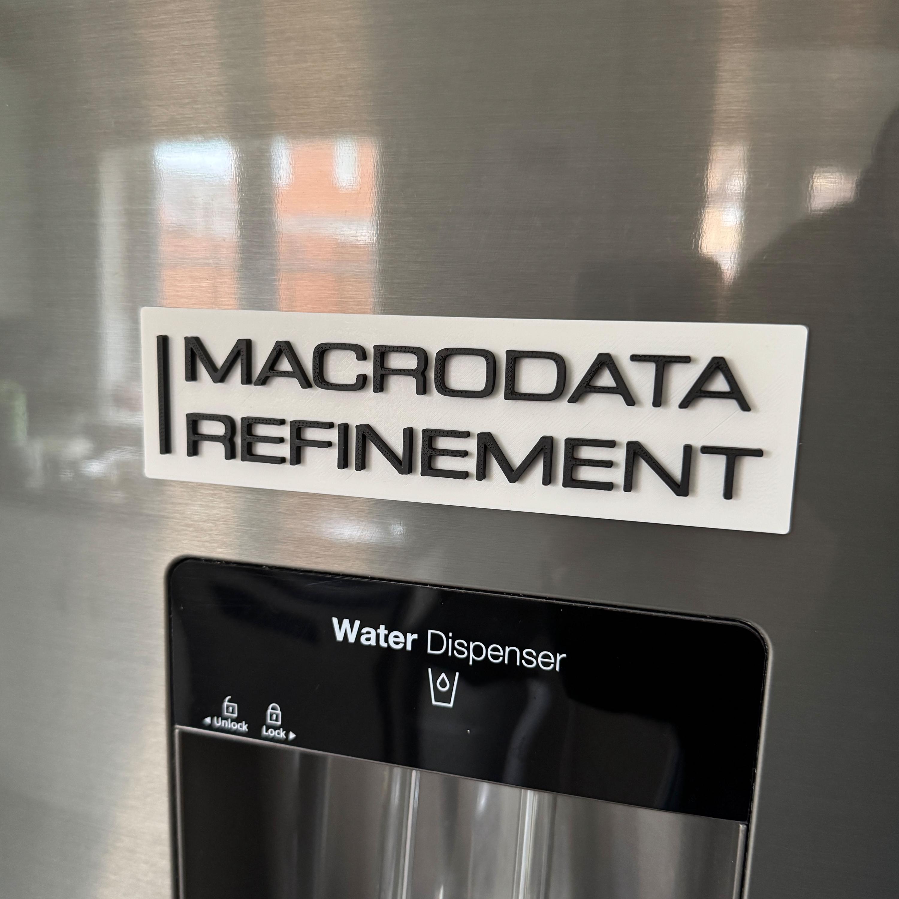 Severance Lumon Macrodata Refinement Sticker By