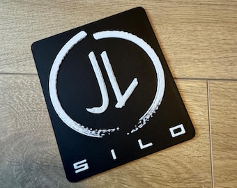 Letrero "Silo Juliette Vive" - Imán para nevera - Decoración del hogar - Letrero de pared