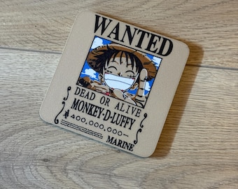 Posavasos de One Piece Wanted, Monkey D Luffy