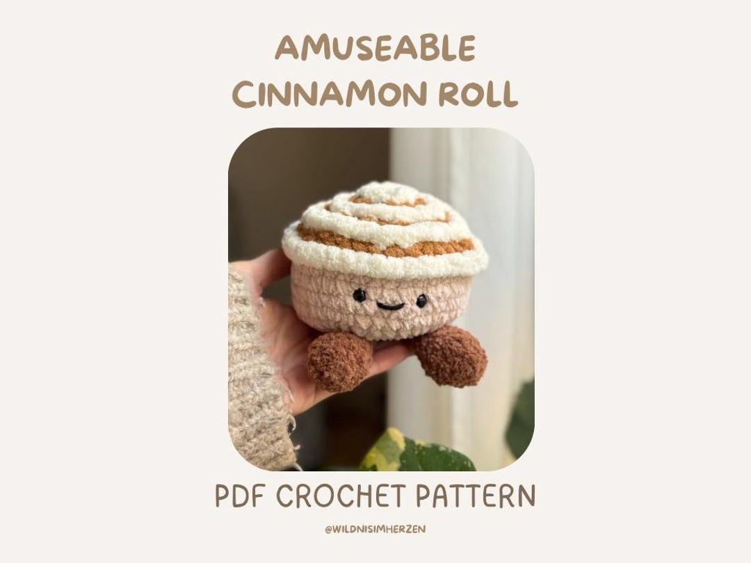 Cinnamon Roll Crochet Pattern / Amigurumi - Etsy