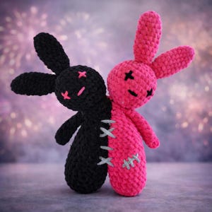 Amigurumi Two-headed bunny