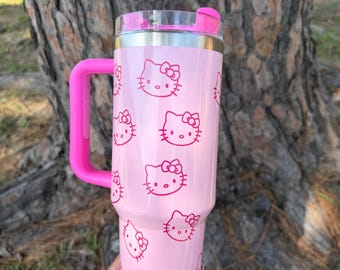 40 OZ Hello Kitty Tumbler