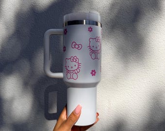 40 OZ Hello Kitty Tumbler