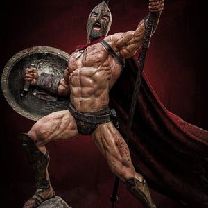 Leonidas figure 3D STL File - 3D Design 3D Printer Leonidas figure STL