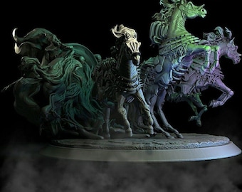 Baron's Horses statue 3D STL File - 3D Design 3D Printer Baron's Horses statue STL
