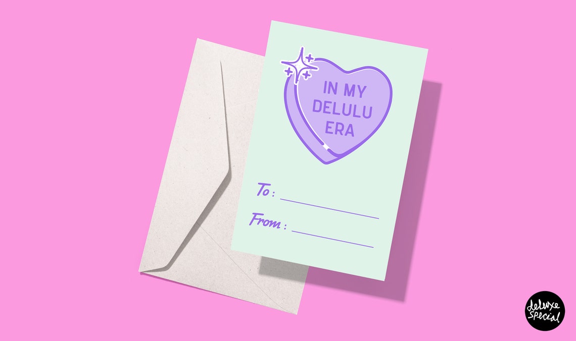 Printable Valentines PDF Bundle Funny Valentine Trendy Valentine Card ...