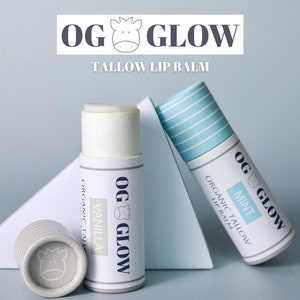 Organic 100% Grass-Fed Tallow Lip Balm
