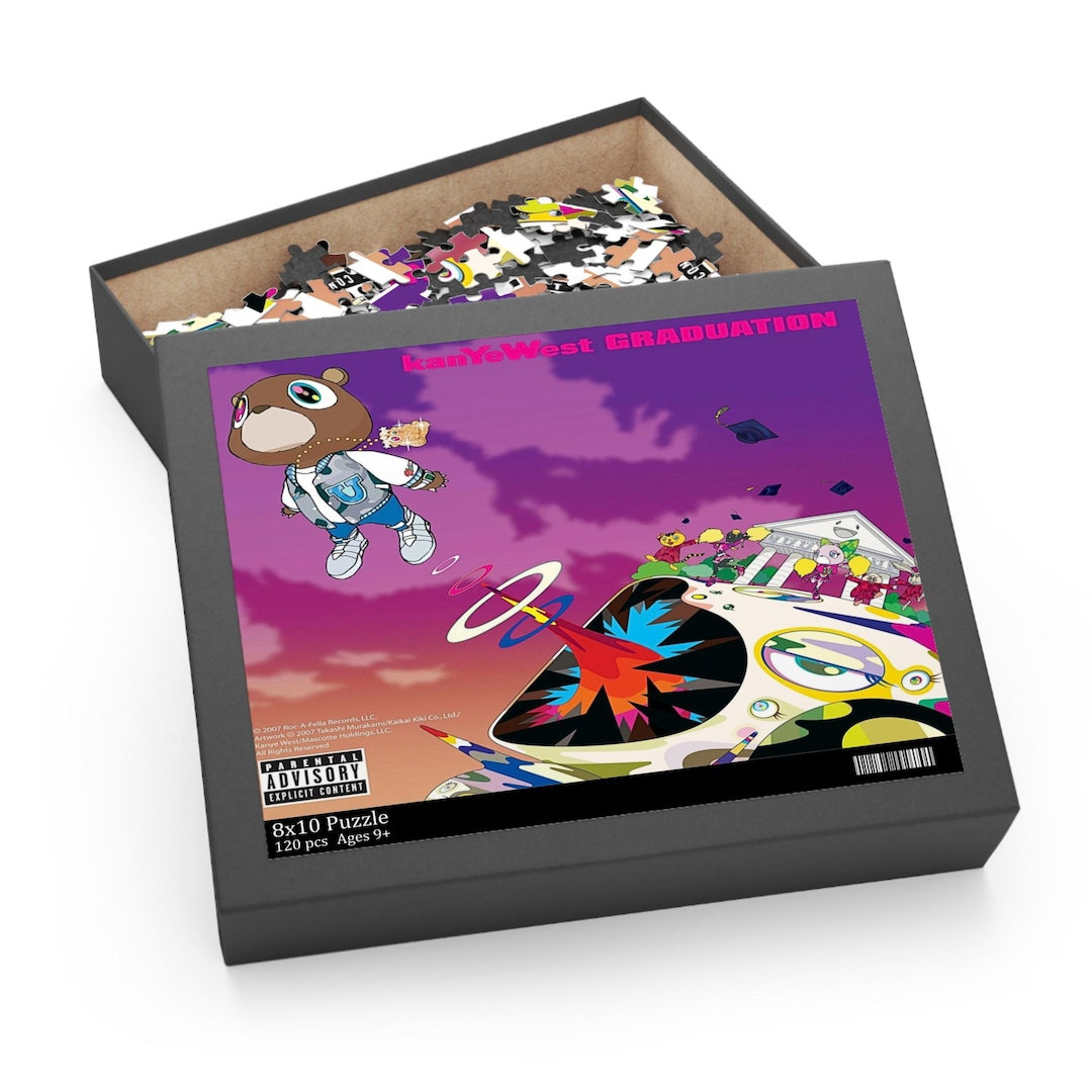 Kanye West Graduation Album Cover Puzzle: Custom Music Jigsaw - Etsy