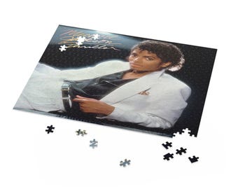 Michael Jackson Thriller Album Puzzle: Custom Music Jigsaw Puzzle