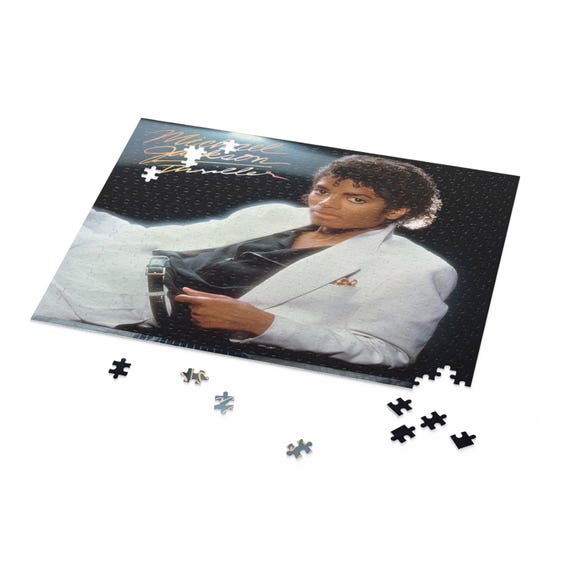 Michael Jackson Thriller Album Puzzle: Custom Music Jigsaw Puzzle