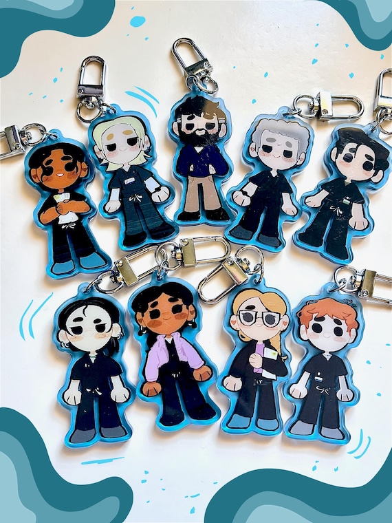 THE PITT keychains !! 2.5” acrylic charms! SET 1