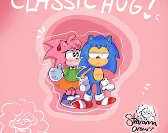SONAMY CLASSIC !! 3インチビニールSONICステッカー!!