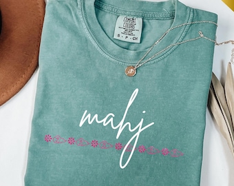 mahjong gifts for friends, Mahjong Comfort Colors Shirt, Mahjong T-shirt Comfort Colors, Mahjong lover era, Asian game lover, Mahjong Gift