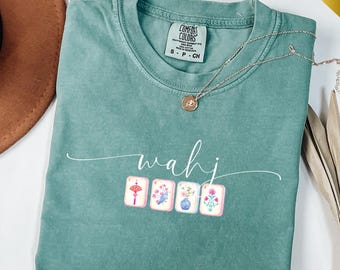 Mahjong T-shirt Comfort Colors, Mahjong lover era, mahjong gifts for friends, Asian game lover
