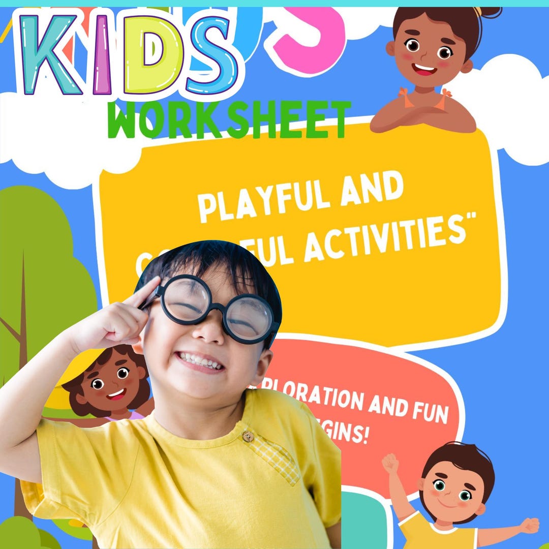 Lets Learn Together Fun and Engaging Kids Worksheets Early Learning ...