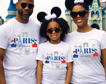 Disney Paris Shirt, Mickey Minnie Eiffel Tower Shirt, Disneyland Paris Vacation Shirt, Disney Shirt Disney Girl Trip Shirt, Disneyland Shirt