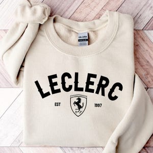 Charles Leclerc Formula One Sweatshirt, F1 Shirt, F1 Two Sides Shirt, Charles Leclerc Shirt, Charles Leclerc Sweater, Leclerc F1 Shirt, F1
