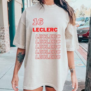 Charles Leclerc Formula One Sweatshirt, F1 Shirt, F1 Two Sides Shirt, Charles Leclerc Shirt, Charles Leclerc F1 Shirt, Charles Leclerc 16