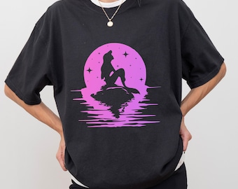 Mermaid Shirt,Womens Mermaid Shirt,Mermaid Lover Gift,Cute Mermaid Tee,Girls Mermaid Shirt,Mermaid Mom,Mermaid Party,Gift For Her