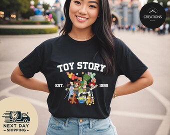 Toy Story Est. 1995 Shirt, Disney World Toy Story Shirt, Disney Friend Shirt, Toy Story Movie Characters Shirt, Friends Tee