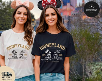 Disneyland California Est. 1955 Shirt, Disneyland Shirt, Disneyland T-Shirt, Mickey And Minnie Shirt, Disney Trip Shirt