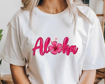 Aloha Shirt, Hawaii T-Shirt, Hawaii Family Vacation Shirt, Aloha Shirt, Hawaii Trip Tee, Hawaii Vacation, Aloha Shirt, Floral Aloha Shirt