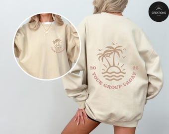 Family Beach Shirts, Personalized Matching Group Vacation Shirt, Girls Trip Shirt, Vacation Gift, Girls Trip Shirts