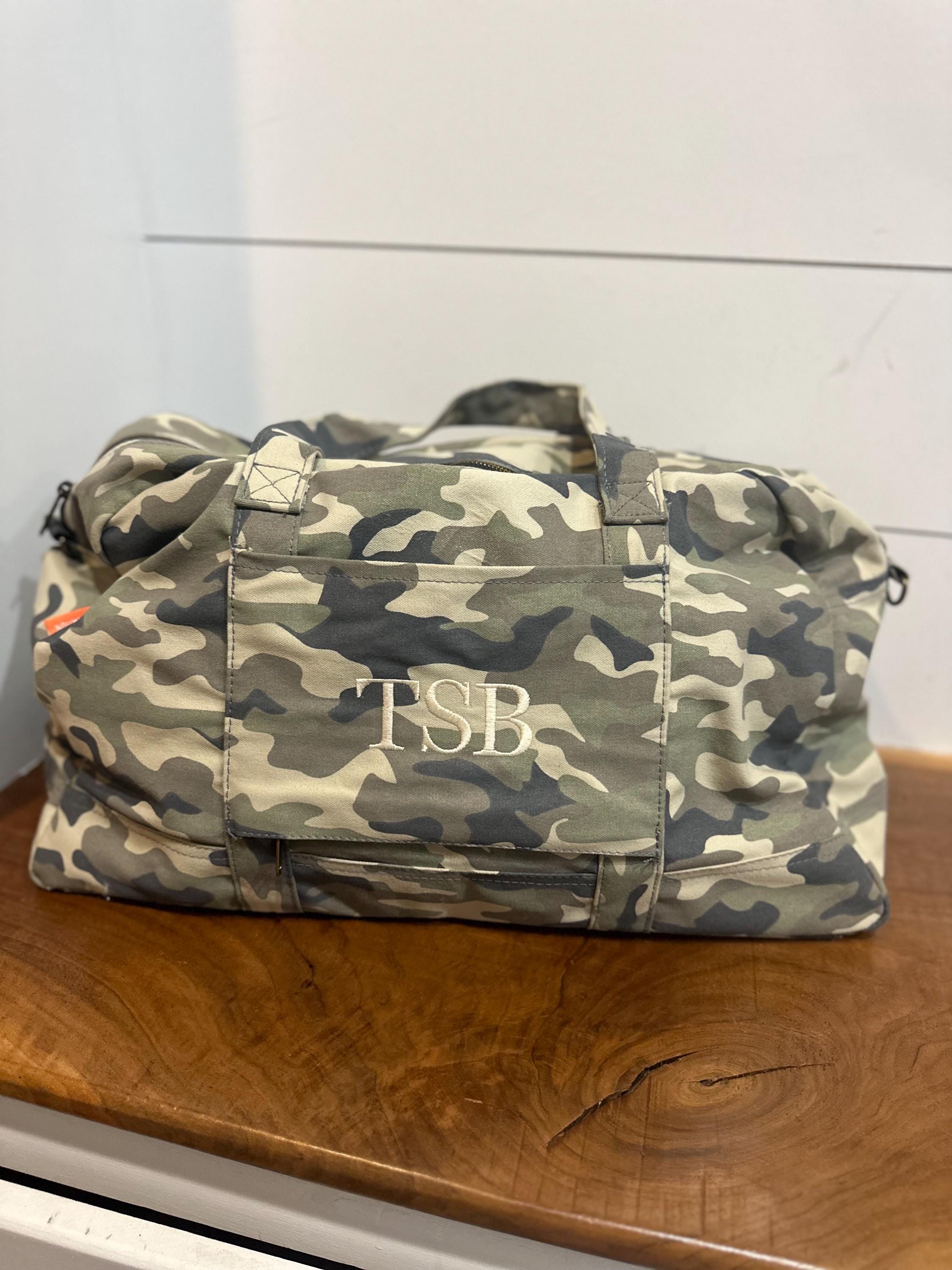 Camo Duffel Bag
