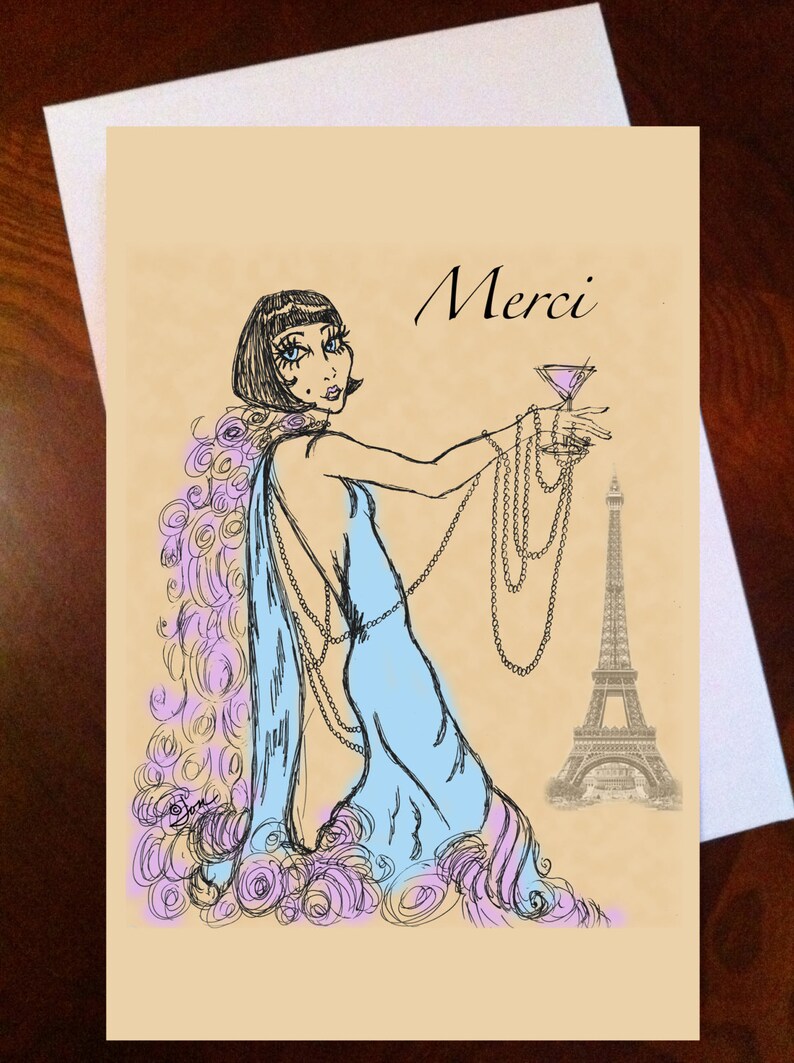 Merci Card by LauriJon™ Design Studio image 1