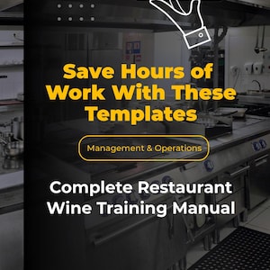 Restaurant Wine Training Manual: Essential Guide for Restaurant Staff & Wine Enthusiasts