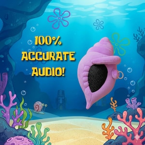 SpongeBob Magic Conch Shell Plush FULLY FUNCTIONAL!